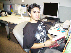 student volunteer